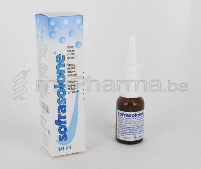 SOFRASOLONE 10 ML SPRAY NASALE (médicament)
