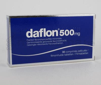 DAFLON 500 mg 30 comp (médicament)