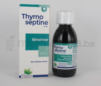 THYMOSEPTINE 150 ML SIROP  (médicament)