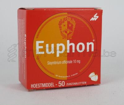 EUPHON 10 MG COMP À SUCER (médicament)
