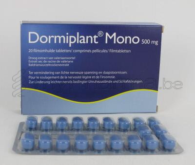 DORMIPLANT MONO 500 MG 20 COMP (médicament)