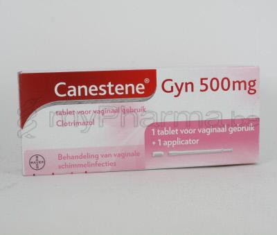 CANESTENE GYN CLOTRIMAZOLE 500 MG 1 COMP VAGINAL      (médicament)