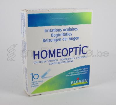 HOMEOPTIC COLLYRE EN SOLUTION 0,4 ML 10 UNIDOSES (médicament homéopatique)