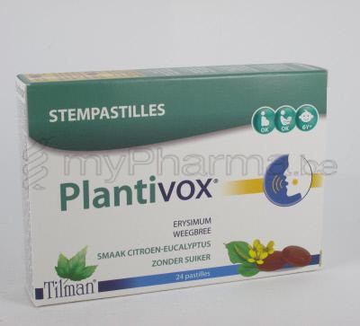 PLANTIVOX 24 PASTILLES                              (complément alimentaire)