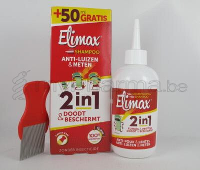 ELIMAX SHAMPOO ANTI POUX 250 ML               (dispositif médical)
