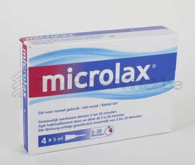 MICROLAX 5 ML 4 LAVEMENTS (médicament)