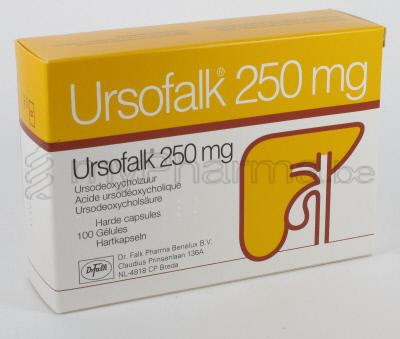 Pharmacie Parent SPRL : URSOFALK 250 MG 100 CAPS