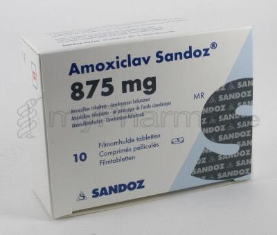 Amoxicilline acide clavulanique prix