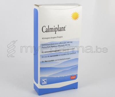 CALMIPLANT VSM 40 COMP (médicament)