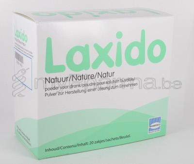 LAXIDO NATURAL 13,7 G 20 SACHETS (médicament)
