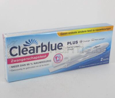 CLEARBLUE PLUS TEST GROSSESSE 2                   