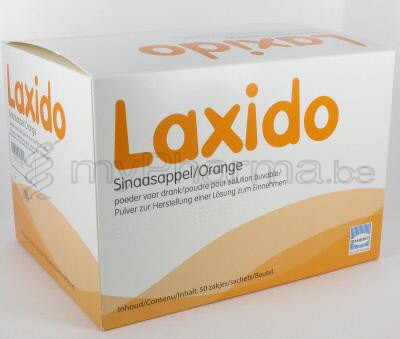 LAXIDO ORANGE 13,7 G  50 SACHETS            (médicament)