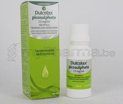 DULCOLAX PICOSULPHATE 7,5MG/ML 30 ML GOUTTES   (médicament)