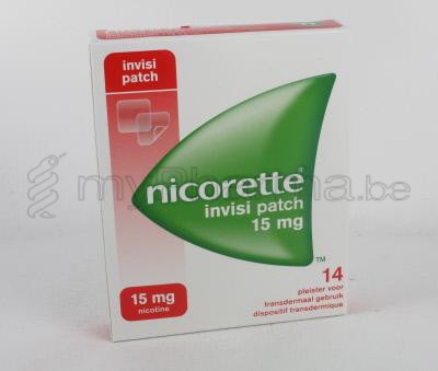 NICORETTE INVISI 15 MG 14 PATCHES                    (médicament)