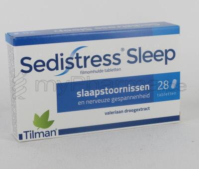 SEDISTRESS SLEEP 500 MG 28 COMP      (médicament)