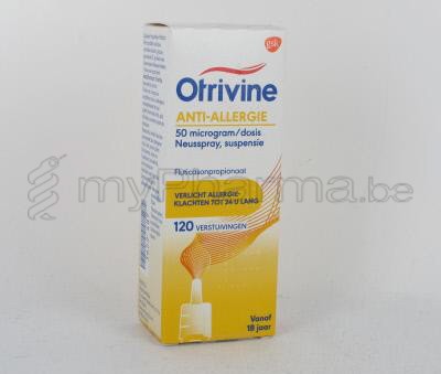 OTRIVINE ANTI ALLERGIE SPRAY 120 DOSES             (médicament)