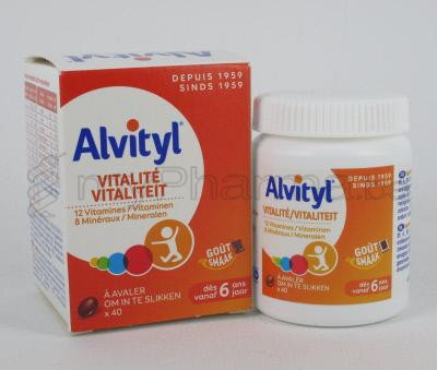 ALVITYL VITALITE            COMP 40                (complément alimentaire)