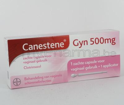 CANESTENE GYN 500 MG 1 CAPS VAGINAL  (médicament)