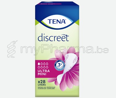 TENA DISCREET ULTRA MINI 28 pcs                (dispositif médical)